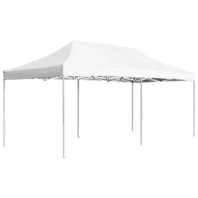 Professional Folding Party Tent Aluminium 6x3 M White Vidaxl
