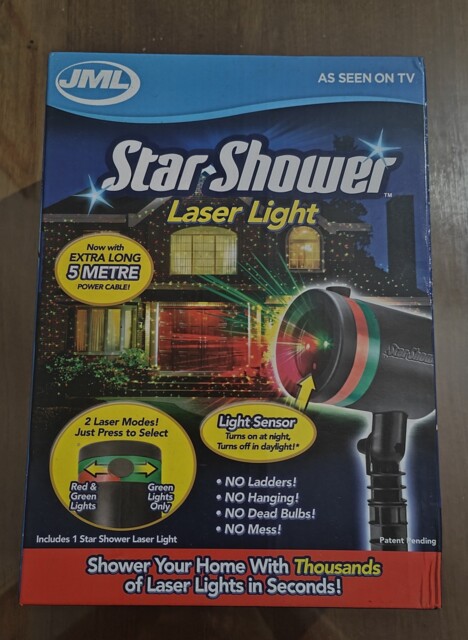 Star Shower Laser Light - Jml - Christmas Led Laser Light Level 2