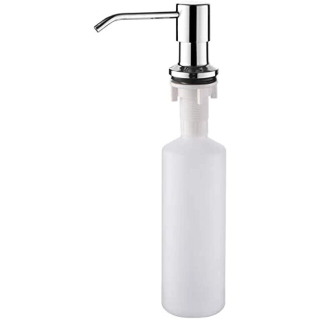 Ibergrif M34027 Kitchen Sink Soap Dispenser, Built In 500ml Liquid,