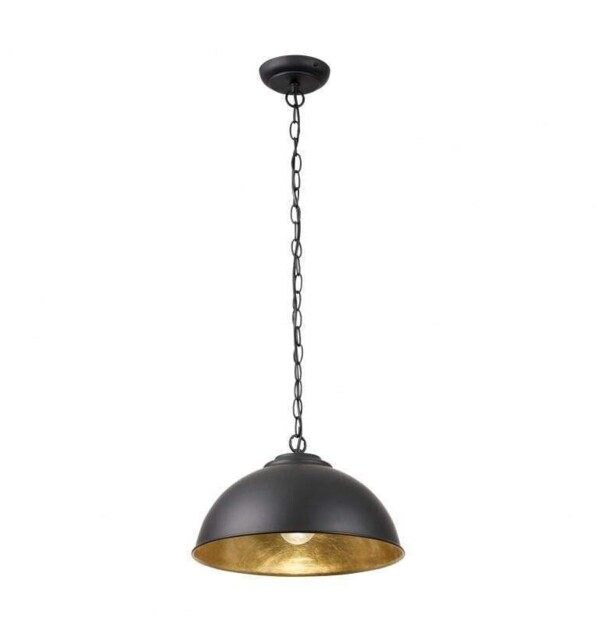Endon Lighting Colman Single Pendant (matt Black)