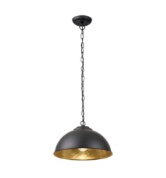 Endon Lighting Colman Single Pendant (matt Black)