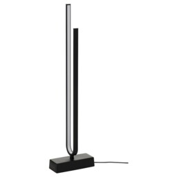 Modern Led Floor Lamp Smart Black Dimmable Light Free Standing Ikea