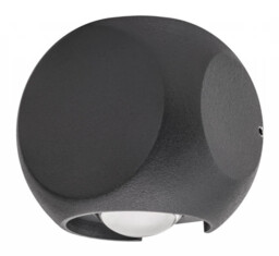 Outdoor Light Grey Crosscube 2-way Led Dark Ip54 3000k Integral