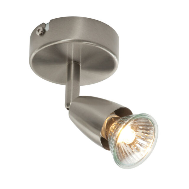 Saxby Amalfi Single Gu10 Spotlight Wall Swivel Ceiling Mounted