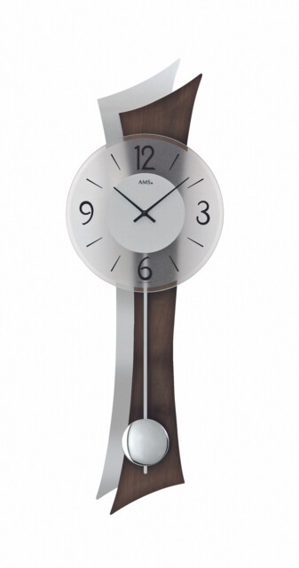Modern Wall Clock With Quartz Movement From Ams