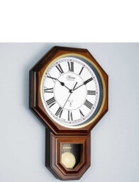 Yanton Radio Controlled Pendulum Wall Clock By Bentima