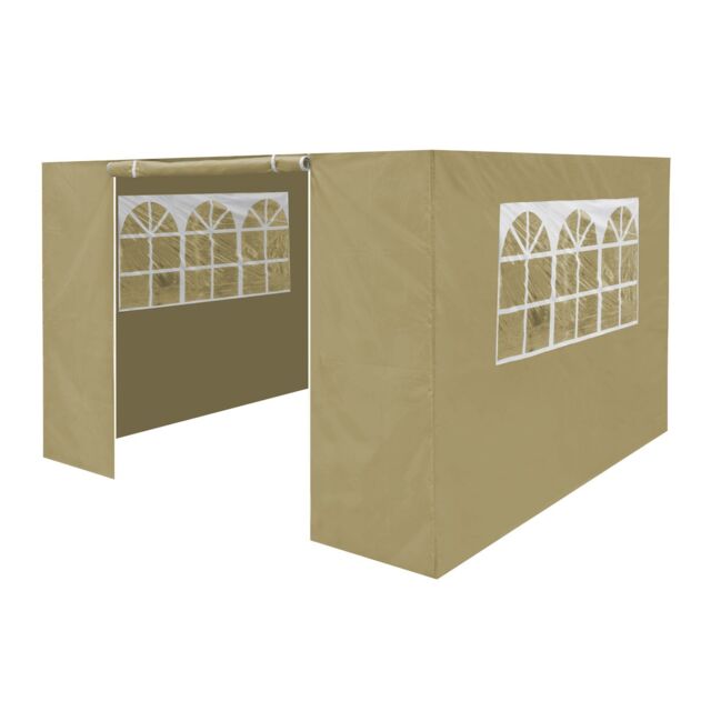 Dellonda Premium Gazebo Side Walls/doors/windows Fits 3x3m Models