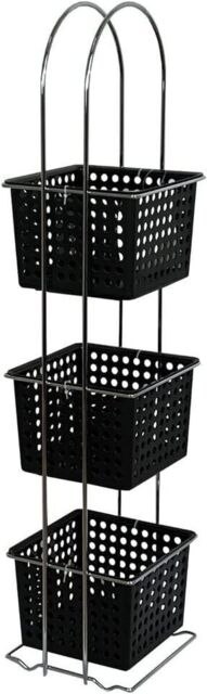Hook Hanging Plastic Metal Frame Baskets Shower Caddy Bathroom Storage