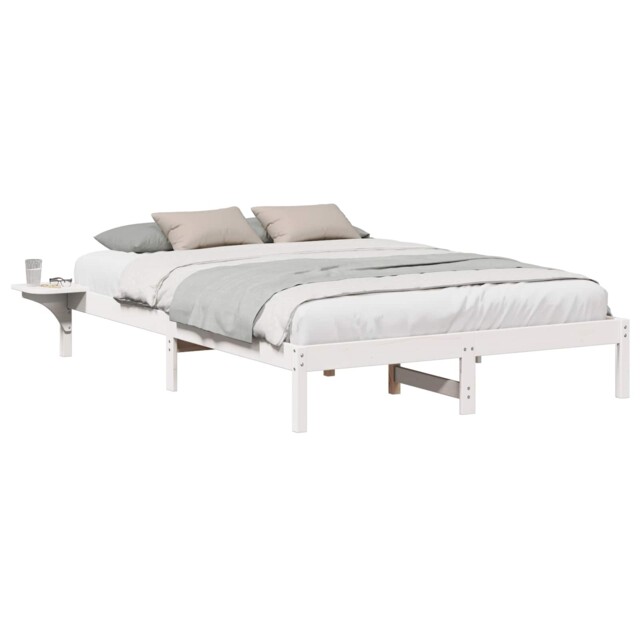 Bed Frame Solid Pine Wood Modern Contemporary Beds Bedroom Furniture