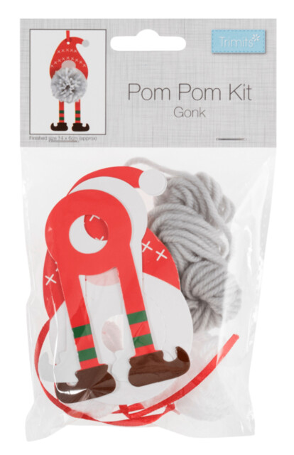 Pom Pom Decoration Kit – Gonk Christmas Craft By Galedi Pins