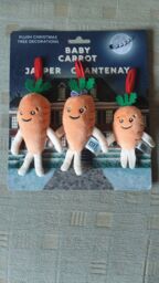 Aldi 2022 Kevin The Carrot - Chantenay, Jasper & Baby Xmas Tree