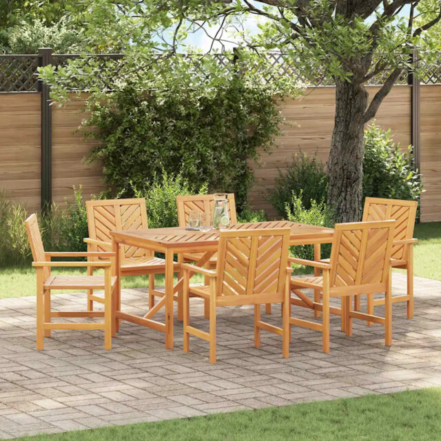 Garden Dining Chairs 6 Pcs Brown 59 X 62.5 X 89 Cm Vidaxl