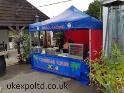 Heavy Duty Gazebo Market Stall Catering Trailer Fast Food Marquee