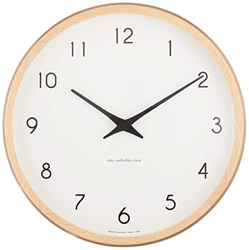 Lemnos Radio Wave Clock Campagne Natural Pc10-24w Nt From Japan 1a2776