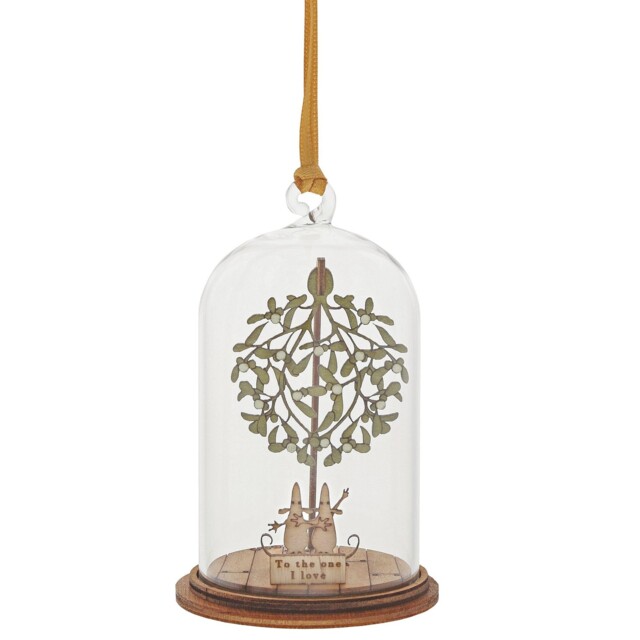 Kloche Christmas Ornament To The One I Love, Multicoloured Gift Decor