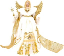 The Christmas Workshop 82050 Angel Christmas Tree Topper / 12”
