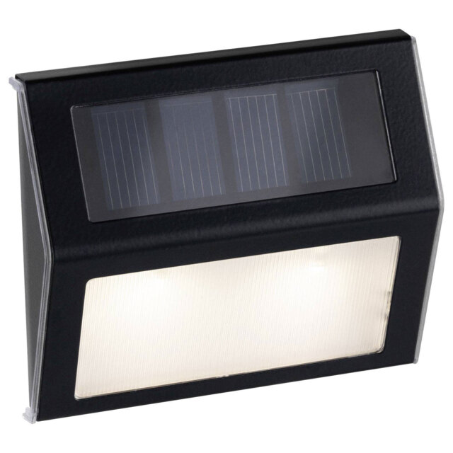 Paulmann 94234 Dayton Solar Wall Light Warm White Anthracite 0.05 W
