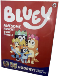 Bluey Awesome Xmas Advent Calander Book Bundle Hooray -a Book Every