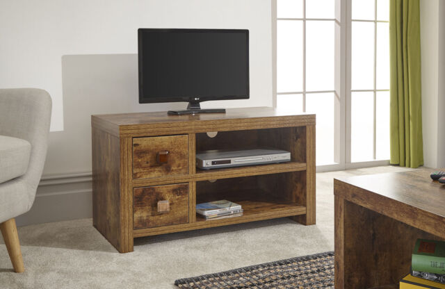 Jakarta 2 Drawer 1 Shelf Tv Unit Entertainment Stand Living Bedroom