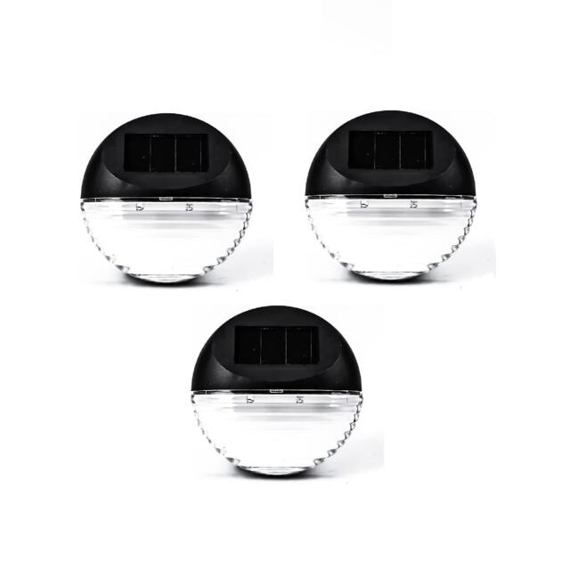 Wall & Fence Solar Powered Led Lights Garden Patio Decking Outdoor