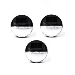 Wall & Fence Solar Powered Led Lights Garden Patio Decking Outdoor