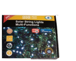 200 Led Solar Power String Lights Fairy Lamp Outdoor Garden Party