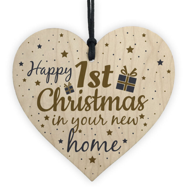 Happy First Christmas In Your Home Christmas Decoration Bauble For