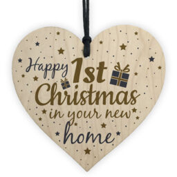 Happy First Christmas In Your Home Christmas Decoration Bauble For