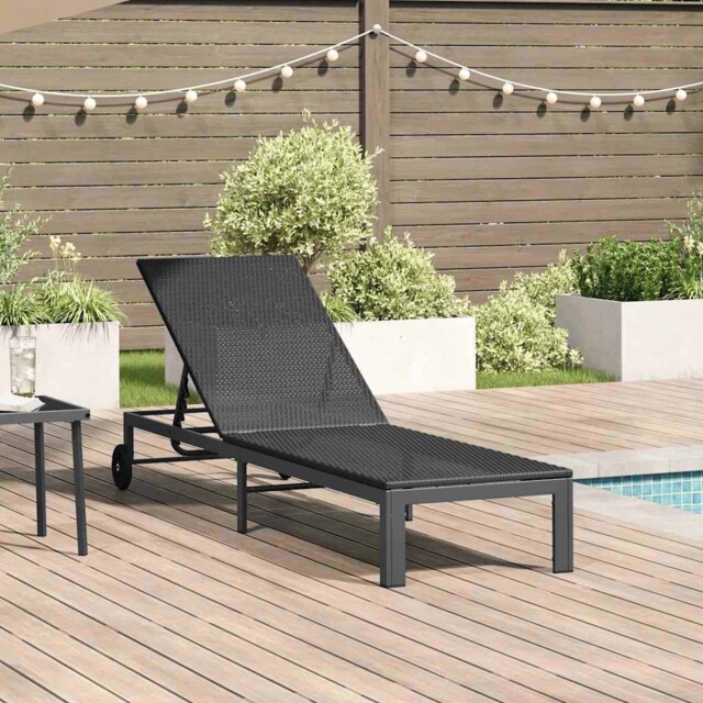 Sunbed Poly Rattan