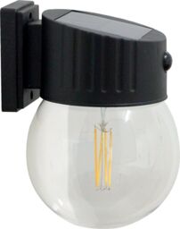Solar Led Wall Light Motion Sensor Luxform Garden Outdoor Detector Pir