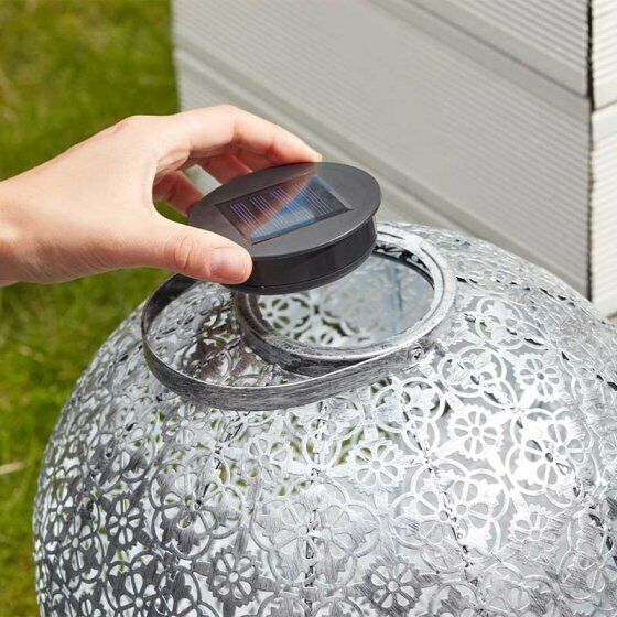 Solar Round Replacement Light Box For Smart Solar Lanterns Charges In
