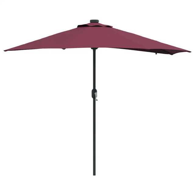 Garden Parasol Polyester And Steel Outdoor Umbrella Patio Sunshade