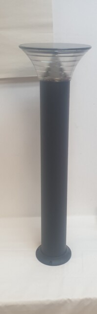 15w Multi-coloured Cylinder Solar Bollard Light, 200lm, Ip65 -