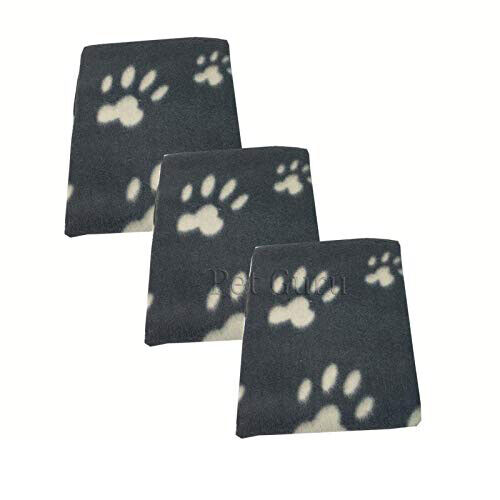 Value Pack Of 3 Pet Dog Cat Puppy Fleece Blankets Pet Blanket