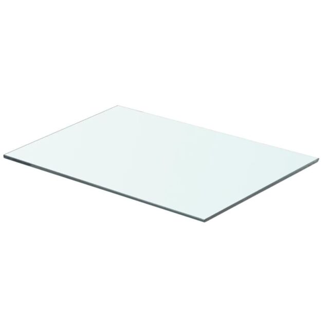 Clear Tempered Glass Shelf Panel Storage Sheet Shelving Display