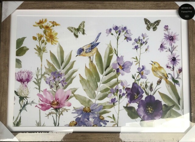 Art House Floral Meadow Framed Print