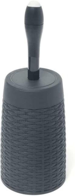 Addis Rattan Toilet Brush Charcoal