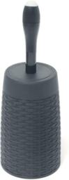Addis Rattan Toilet Brush Charcoal