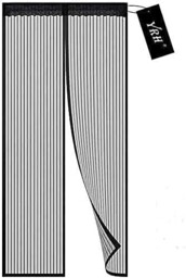 Magnetic Fly Screen Door, Heavy Duty 90x210cm, Self-sealing Mesh