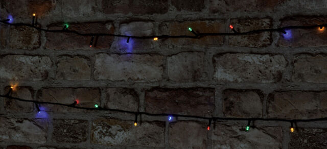 Garden Outdoor Indoor Battery Operated 8 Settings String Fairy Lights
