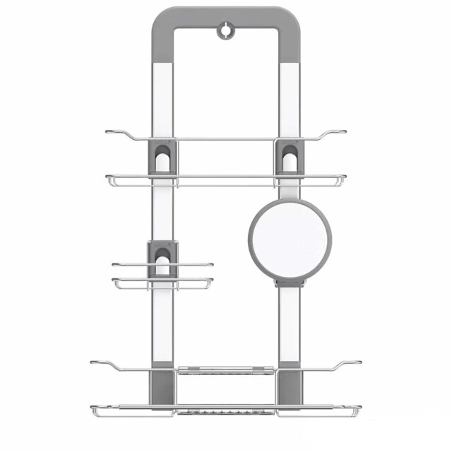 Artika Trent Hanging Shower Caddy - Adjustable Baskets & Soap Dish