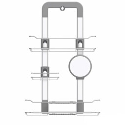 Artika Trent Hanging Shower Caddy - Adjustable Baskets & Soap Dish