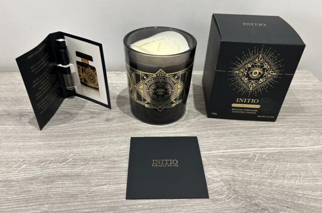 Initio Oud For Greatness Scented Candle 180g Plus 1.5ml Edp -