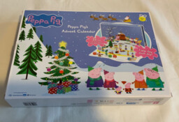Peppa Pig Christmas Advent Calendar With Figures -