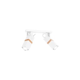 Vidar White Ceiling Light 2xgu10 Mlp5406