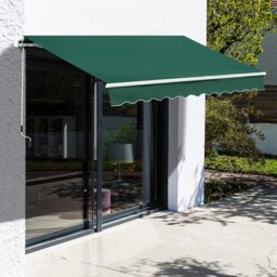 Garden Patio Manual Awning Canopy Sun Shade Shelter Retractable 4 Size
