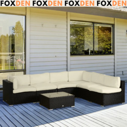 Cover Replacement Rattan Portable Sofa Cushion Cover Outdoor Polyester