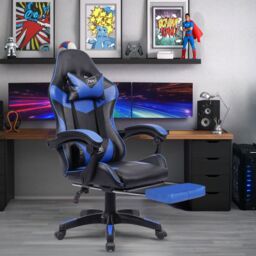 Neo Chair Gaming Office Pu Leather Massage Sport Racing Lumbar
