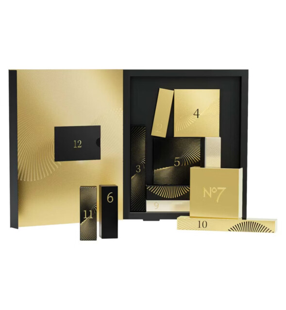No7 Pro Artist 12 Days Of Glamour Advent Calendar- Contents Worth Over