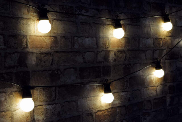 Lyyt 10 Bauble Outdoor Festoon Warm White